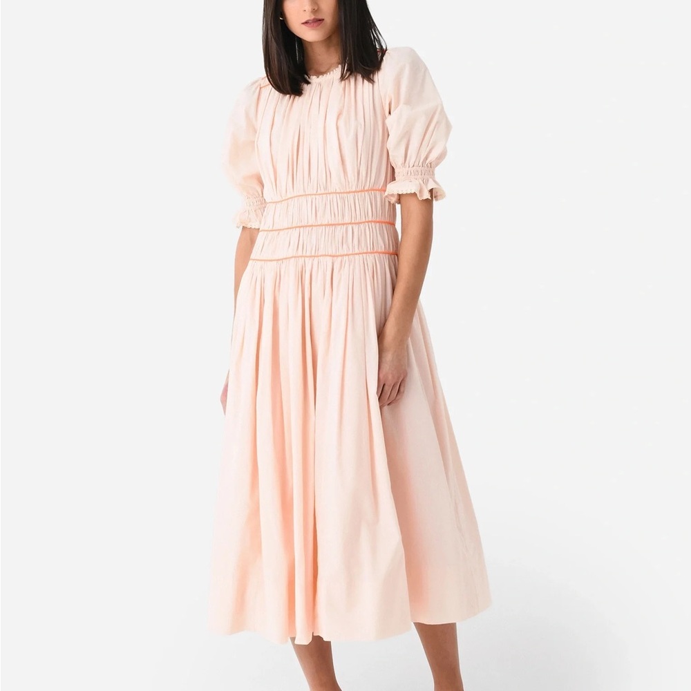 Hunter Bell Blush Midi Dress